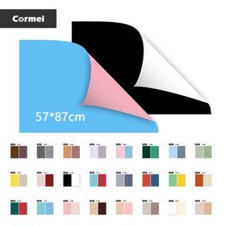Cormei กระดาษภาพพื้นหลัง ลายหินอ่อน สองด้าน กันน้ํา ขนาด 57*…