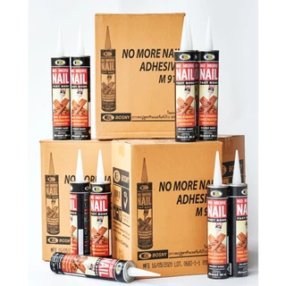 **(ยกลัง 12หลอด)** กาวตะปู BOSNY M910 กาวตะปู บอสนี่ No More Nail