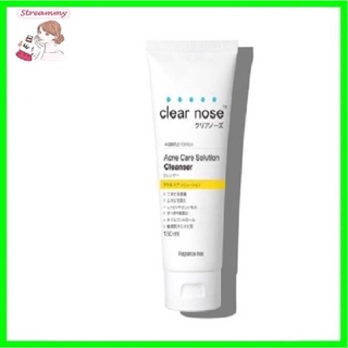 Clear Nose Acne Care Solution Cleanser 150ml เคลียร์โนส แอคเน่ แคร์ โซลูชั่น คลีนเซอร์ โฟมล้างหน้า หลอด (1 ชิ้น)