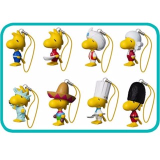 WOODSTOCK : Happy World Tour Figure Collection CC Lemon / Active Holiday Magnet CC Lemon / SNOOPY : Baskin Robbins Strap