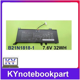 BATTERY ORIGINAL Asus แบตเตอรี่ ของแท้ Asus Y5200F FL8700F X409F X409FB X509JA B21N1818-1