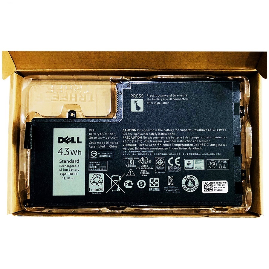 BATTERY DELL TRHFF แท้ สำหรับ Dell Latitude 3450, Inspiron 5442, 5542, 5447, 5457, 5547, 5548, 5557 Series