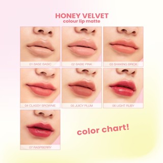 แท่งละ 99.- [แจ้งสีในแชท‼️] ลิปกาล่า GALA Lip Honey Velvet Color Lipmate 💄💋