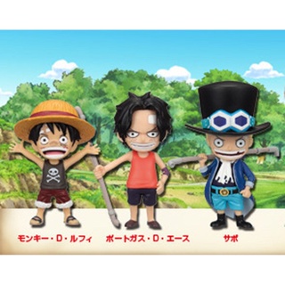 Brother Children Set ของแท้ JP แมวทอง - WCF Banpresto [โมเดลวันพีช] (3 ตัว)