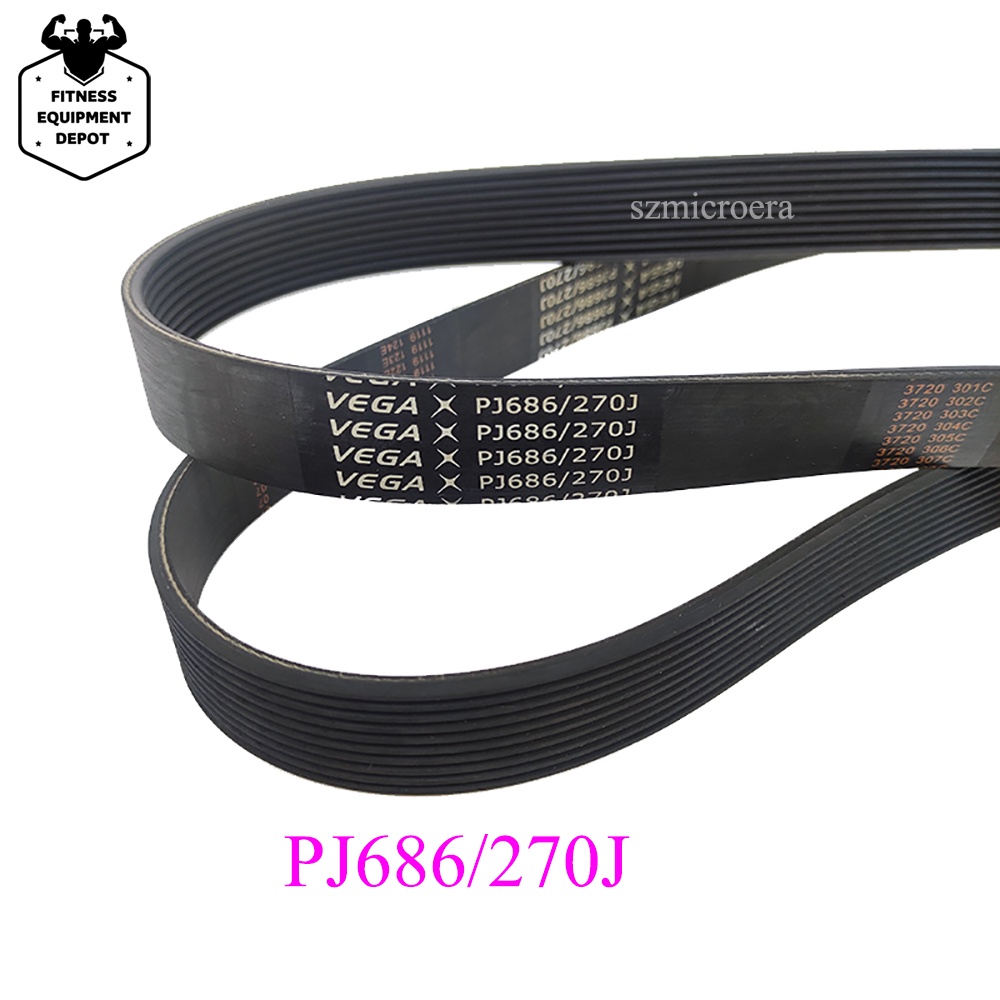 สายพาน VEGA V-Belt PJ686 270J 5/6/7/8/9/10/11/12 Ribs สายพานลู่วิ่ง สายพานยาง สายพานมอเตอร์ สายพานขั