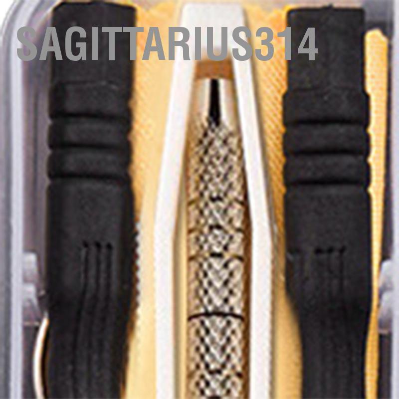 Sagittarius314. อุปกรณ์เสริมแว่นตาสกรู ชุดซ่อมกรอบแว่นตา กล่องเครื่องมือ Frameless Mirror Leg Washer อะไหล่ไขควงจมูก ชุดสกรู 500pcs