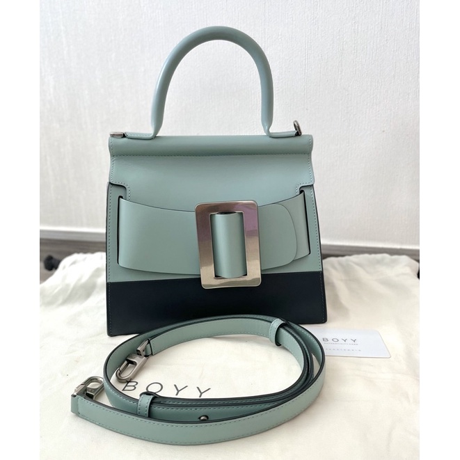 กระเป๋า Boyy Karl 24 two tone สี sea foam