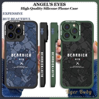 เคส OPPO A96 เคส A76 4G เคส A74 4G A95 4G เคส A74 5G เคส A54 5G เคส A16K F1S A59 สำหรับโทรศัพท์ซิลิโคนปลอกอ่อนการ์ตูนอินเทรนด์หมีรุนแรงฝาครอบกันกระแทกเคสป้องกัน