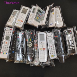 Thevantin ปลอกหุ้มรีโมตคอนโทรล PVC แบบใส กันฝุ่น สะดวก สําหรับเครื่องปรับอากาศ ทีวี