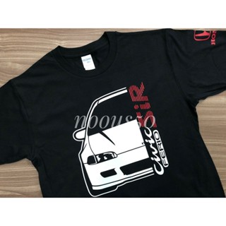 เสื้อยืดผ้าฝ้ายพิมพ์ลายแฟชั่น Sanc6 {พร้อมส่ง เสื้อยืดผ้าฝ้าย 100% พิมพ์ลาย Honda Civic Ferio Sir Eg9 โอเวอร์ไซซ์ ของขวั