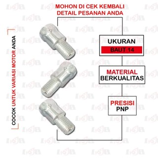 อุปกรณ์เชื่อมต่อกระจกมองข้าง ด้านซ้าย และขวา แบบสากล สําหรับ Yamaha To H0nda 2 ชิ้น