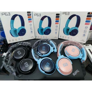 หูฟังบลูทูธ หูฟังไร้สาย หูฟังครอบหู Wireless bluetooth P-63