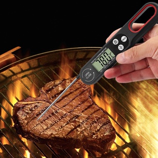 Accurate Milk Backlight Cooking Kitchen Portable LCD Digital Foldable Probe BBQ Meat Food Thermometer