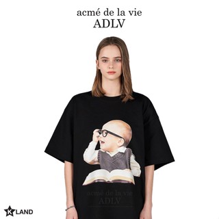 ADLV ( acmé de la vie) BABY FACE GLASSES BOY SHORT SLEEVE T-SHIRT (ADL22TS0021U)