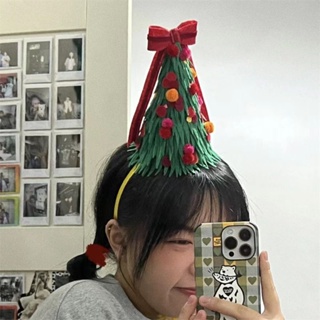 หมวกคริสต์มาสน่ารัก Christmas hat 🎅 ตกแต่งคริสต์มาส ต้นคริสต์มาสสามารถถ่ายรูปได้ พร้อมส่ง🎄🎄