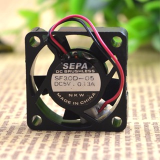 พัดลมระบายความร้อน SZ SEPA SF30D-05 3010 DC5V 0.13A 3 ซม. 2 สาย