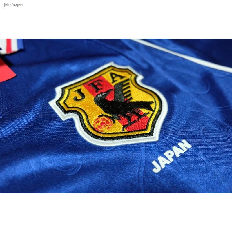 ส่งตรงจากกรุงเทพเสื้อบอลญี่ปุ่นลายไฟ1998 เสื้อทีมชาติญี่ปุ่น Japan Home WC 1998 เสื้อบอลย้อนยุคญี่ปุ่น