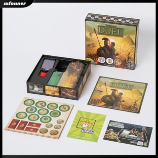 Eu 7 Wonders: Duel English Version การ์ดเกมกระดาน สําหรับงานปาร์ตี้