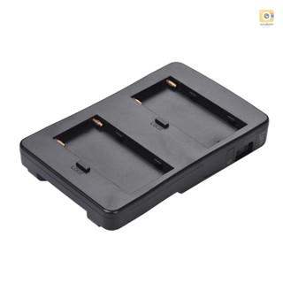 F2-BP NP-F Battery to V-Mount Battery Converter Adapter Plate Fit F970 F750 F550 Replacement for  5D2 5D3 DSLR Camera LED Light Monitor