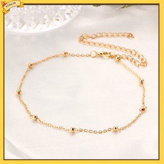 [Athena] สร้อยคอโซ่มินิมอลแฟชั่นสตรีลูกปัดดาวเทียม