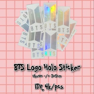 สติกเกอร์โลโก้ Bts HOLOGRAM สําหรับติดตกแต่ง