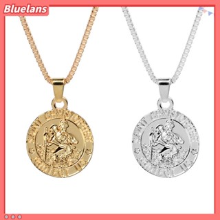 【 Bluelans 】 จี้สร้อยคอลายตัวอักษร US Christopher