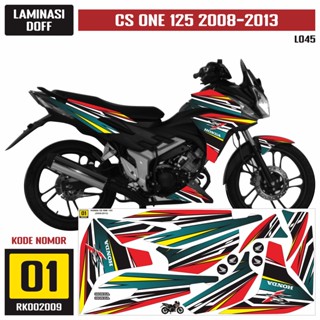 สติกเกอร์รูปลอก สําหรับ Honda CS1 125 2008-2013 RK002009 เคลือบเงา / doff พร้อมทั้งหมด