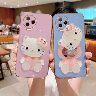 เคสโทรศัพท์มือถือ แบบนิ่ม ชุบหรูหรา พร้อมกระจกแต่งหน้า สําหรับ Infinix Note 12 2023 Note12 Pro 4G 5G Note 12 Pro 5G 4G