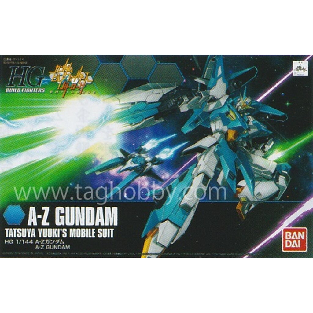 (เหลือ1ชิ้น ทักแชทก่อนโอน) 4549660244967 HGBF 1/144 A-Z Gundam2500yen