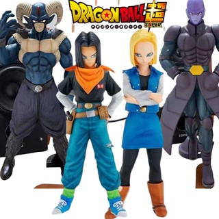 โมเดลฟิกเกอร์ PVC อนิเมะ Dragon Ball Z Android 17 18 Figure Android 18 ขนาด 24 ซม. ของเล่นสําหรับเด็ก