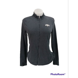 เสื้อแจ็คเก็ตออกกำลังกายแบรนด์ Adidas Size M(Womens) มือ2