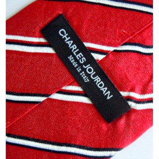 เนคไทแบรนด์เนมมือสอง CHARLES JOURDAN Men’s Necktie Made in Italy