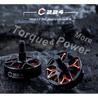 [มอเตอร์]  Axisflying cinematic series C224 2300KV 3800KV motors for cinewhoop 3.5inch มอเตอร์ ใบ3.5นิ้ว 4s-6s Drone