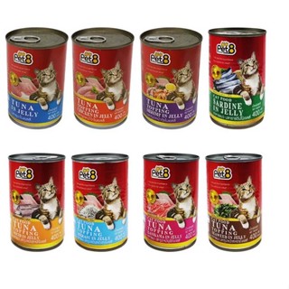 Pet8 อาหารแมว แบบกระป๋อง ขนาด 400g.