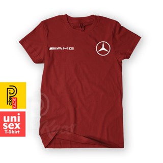 เสื้อผ้าผชเสื้อยืด ผ้าฝ้าย พิมพ์ลาย Mercedes BENZ AMG MERCY 30s Distro สําหรับผู้ชาย และผู้หญิงS-5XL