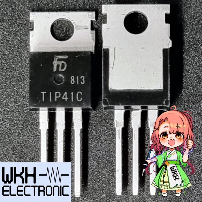 TIP41 41 TIP 41C TIP41C ทรานซิสเตอร์ NPN TO220 TO-220 AG68
