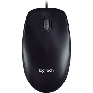 Logitech M100r Corded Mouse Black (910-005005)