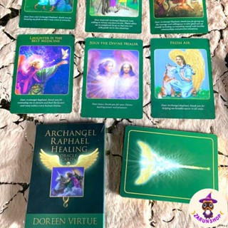 ไพ่ออราเคิล Oracle cards (พร้อมส่ง🇹🇭) Archangel Raphael Healing Oracle Cards 🔮✨️