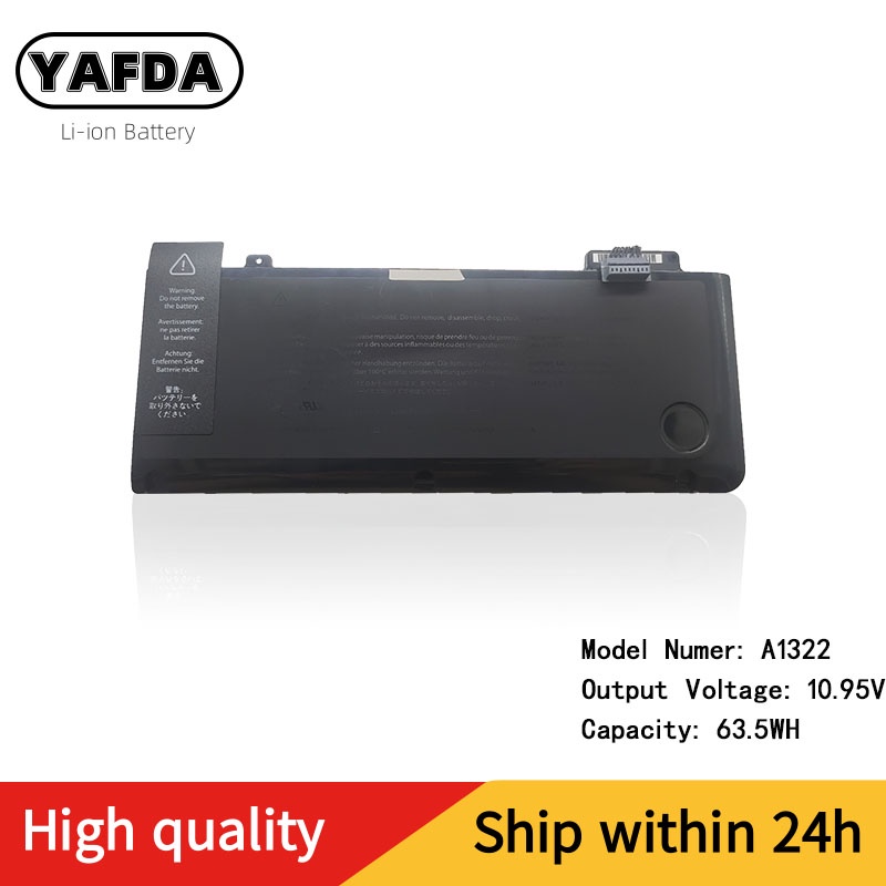 A1322 A1278 Battery For Apple MacBook Pro 13" 2009 2010 2011 2012 MB991LL/A MB990LL/A MB990J/A MC700 MC374 MD101 MD