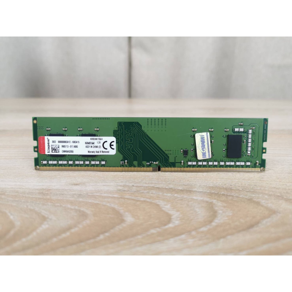 แรม(RAM FOR PC ) DDR4 KINGSTON 4GB 8GB 16GB  bus 2133 2400 2666