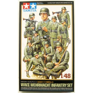 โมเดลประกอบ Tamiya 1/48 TA32602 WWII WEHRMACHT INFANTRY SET