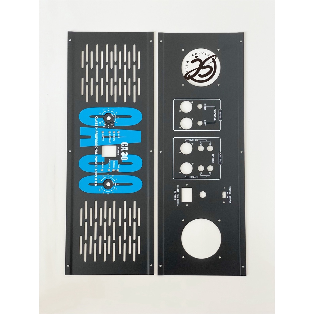 ฝาครอบจาน UPS ต่างๆ CA10 CA18 CA20 CA28 CA30 (1 ชุด) กล่องพรีเมี่ยม PANEL CA 10, 20, 30 กล่องแผงหลังหน้า POWER AMPLIFIER UPS STABILIZER