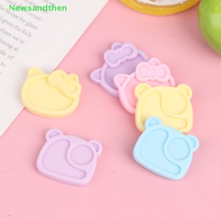 Newsandthen 4Pcs/set 1/12 Dollhouse Miniature Dish Plate Kitchen Cooking Toy Doll Home Decor Nice