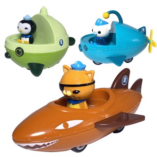 Octonauts โมเดลฟิกเกอร์เรือฉลาม ของเล่นสําหรับเด็ก