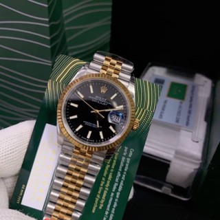 นาฬิกา ROLEX OYSTER PERPETUAL DATEJUST SWISS โรงงาน EW ใส่สลับแท้