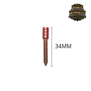 น็อตจี้ใบตีเครื่องสักทองเเดง ความยาว 34MM ขนาด M4