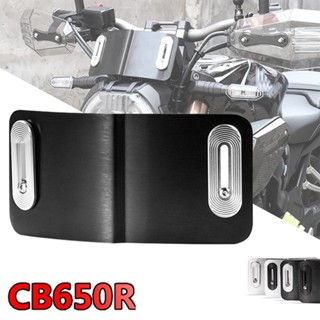 Edb* กระจกหน้ารถจักรยานยนต์ พร้อมเมาท์ขาตั้ง สําหรับ CB650R 2019 2020