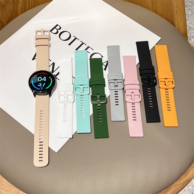 Wearable Accessories 49 บาท สายนาฬิกาข้อมือซิลิโคน แบบเปลี่ยน สําหรับ Xiaomi Mi Watch S1 S1 Pro Mobile & Gadgets