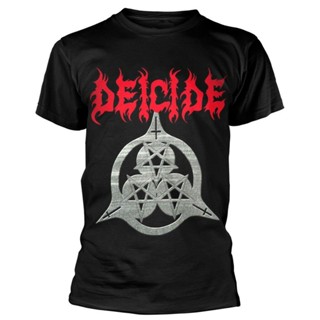 เสื้อยืด พิมพ์ลาย Deicide Once Upon The Cross สไตล์คลาสสิก ไม่ซ้ําใคร สําหรับผู้ชาย CLcjpc53PBbfcb68S-5XL