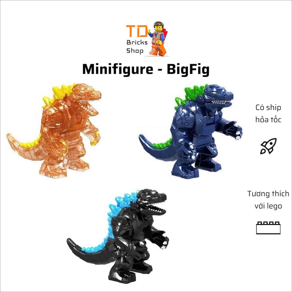 Minifigure, Godzilla Model ประกอบของเล ่ น, GXL047 - GXL049, ขนาดใหญ ่